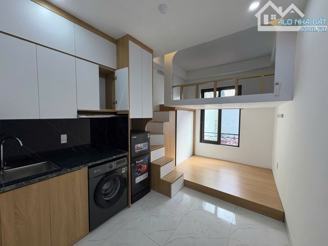 Cho Thuê CCMN 103 Pháo Đài Láng 30m2 Gác Xép + Giường Ban Công Cửa Sổ Giặt Riêng Thang Máy - 18