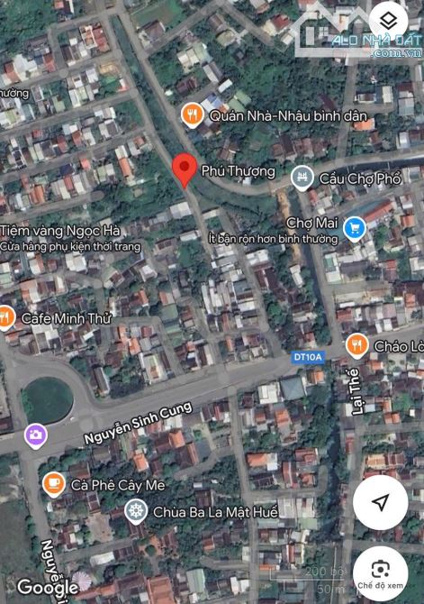 Mặt tiền view kênh Chợ Mai, Phú Thượng ngang 9m - 2
