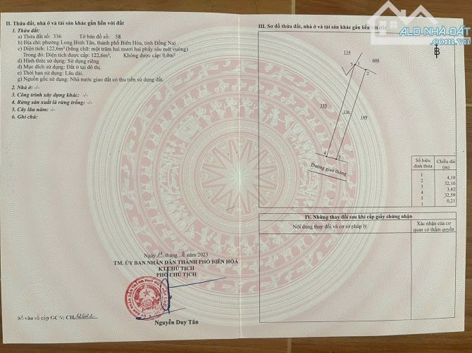 Bán căn nhà cấp 4, 2 phòng ngủ, tại đường Nguyễn Văn Tỏ, Long Bình Tân - 2