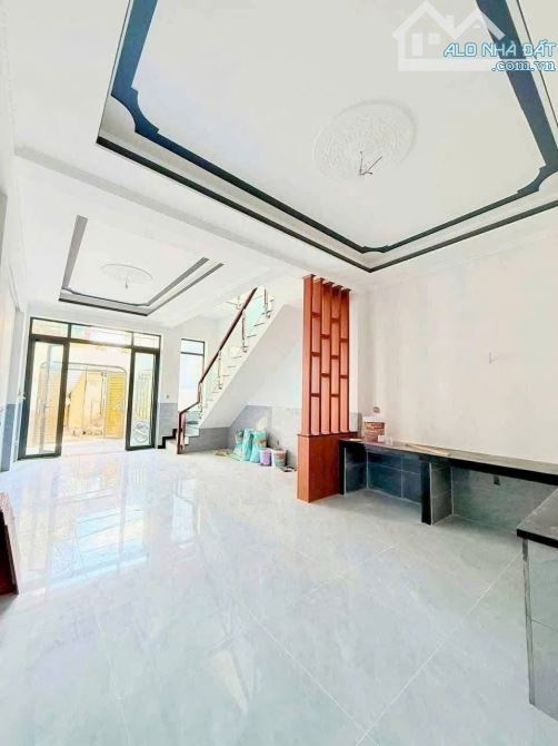 Bán nhà mới 100% vào ở ngay, Khu Phố Thắng Lợi 2 Dĩ An ngang 5.2m trệt + lầu + tum - 2