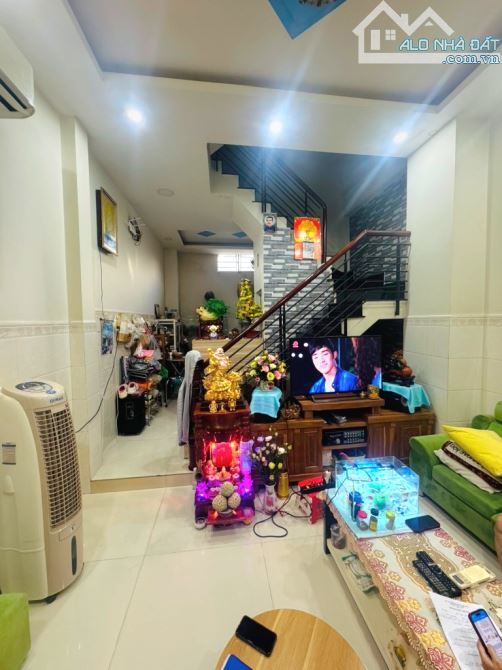 BÁN NHÀ ĐẸP LIỀN KỀ KÊNH THA.M LƯƠN.G - AEO.N MA.LL - OTO VÀO NGỦ - ( 4X12M ) - 2
