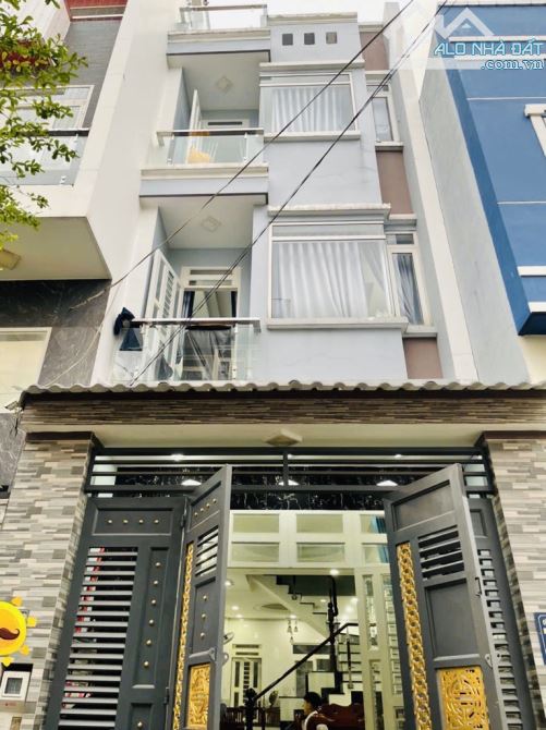 BÁN NHÀ HẺM XH - 4 TẦNG- 4 P.NGỦ - PHAN VĂN HỚN - TTN , Q12 - GIÁ 6,5TỶ - 2