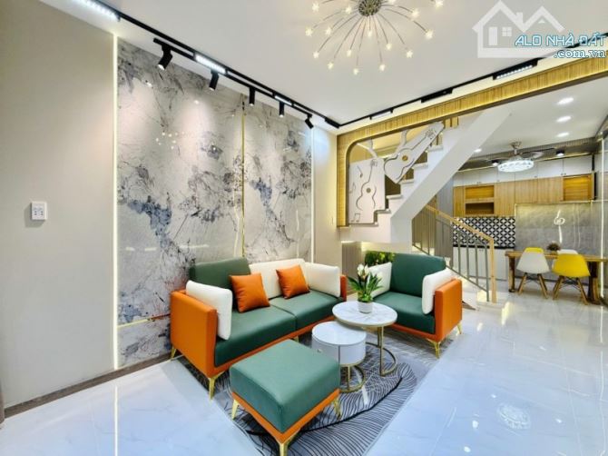 Bán Nhà đẹp Đường 59 Phường 14,Gò Vấp, 1 trệt 1 lầu, giá 3.9 tỷ, gần Chợ Thạch Đà - 2