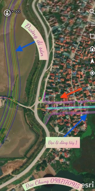 Cần bán 111 Tâm hoa. Công luận 2. Đất ODT Văn giang - 2