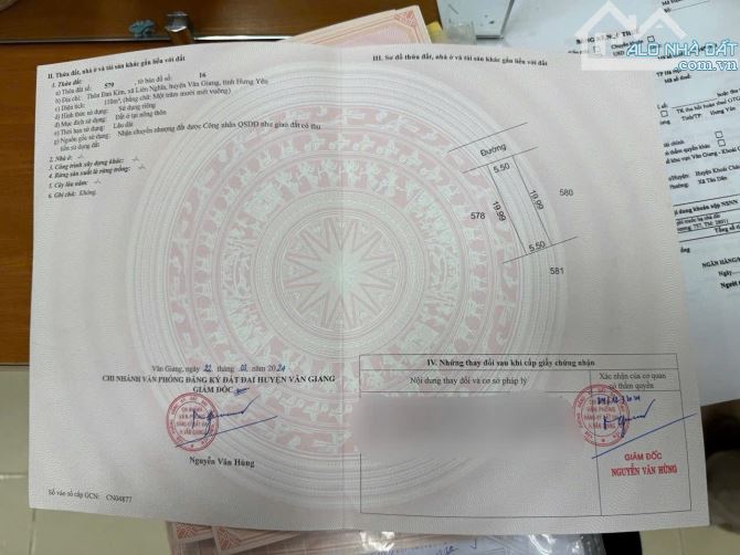 Cần bán 110m đất Đẹp tại Đan kim Liên nghĩa - 2