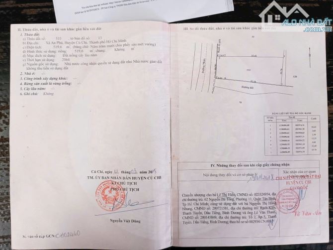 Bán đất góc 2 mặt tiền đẹp sát TL15 xã An Phú Củ Chi TPHCM, DT: 519m2. - 3