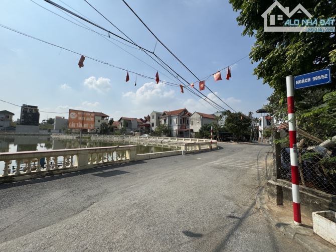 BÁN ĐẤT P CỰ KHỐI LONG BIÊN,98M² GIÁ 4,5 TỶ. Ô TÔ TRÁNH.VỈA HÈ ,MẶT HỒ  - HAI MẶT TIỀN - Ô - 3