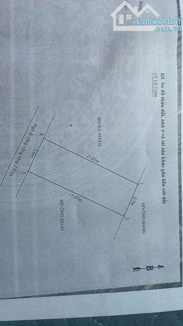 Bán nhà tại Cam Lộ, Hùng Vương, Hồng Bàng, Hải Phòng giá 2,5 tỷ - 3