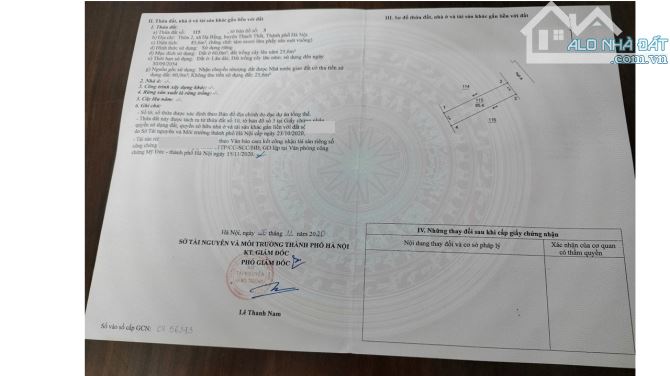 ĐẤT THỔ CƯ TÂN XÃ - THẠCH THẤT - HÀ NỘI, DIỆN TÍCH 85,6M2 GIÁ 3 TỈ - 3