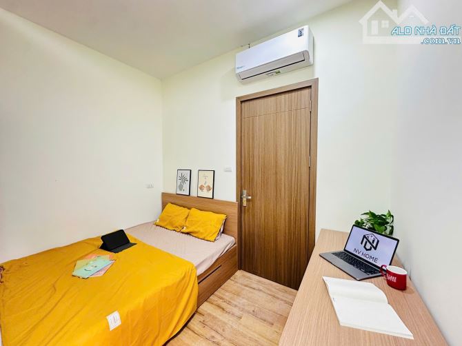 Cho Thuê CCMN 5 Hoàng Quốc Việt Cầu Giấy 50m2 2N1K Giặt Riêng Ban Công Cửa Sổ Thang Máy - 17