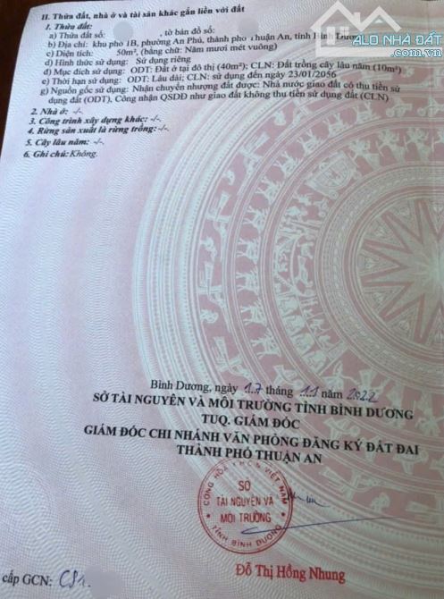 Đất gần chợ Phú An, đường ô tô thông, sổ riêng, xây tự do, 2368 Thuận An Bình Dương - 4
