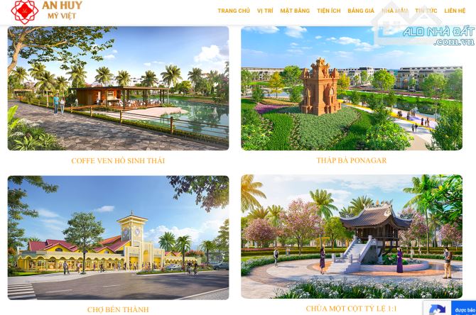 KHU ĐÔ THỊ AN HUY MỸ VIỆT 120HA MT- TỈNH LỘ 9 NHẬN BOOKING GIAI ĐOẠN 1-CÔNG VIÊN DI SẢN 6H - 4