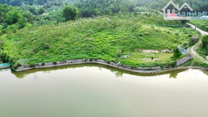 7507m Có 300m Đất Ở, Bám Toàn Bộ Hồ Nước Đẹp Nhất  Kim Bôi , Bám 2 Mặt Đường Bê Tông - 4