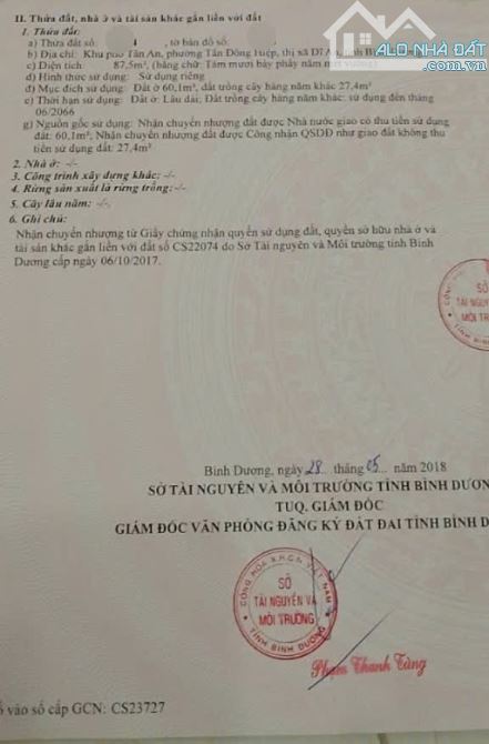 Đất  mặt tiền kinh doanh gần trung tâm y tế Dĩ An, phường Tân Đông Hiệp, TP Dĩ An - 4
