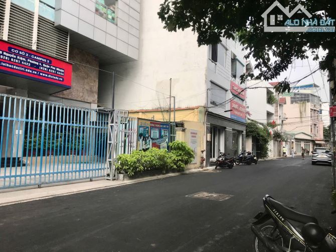 BÁN GẤP TRONG THÁNG ĐỂ ĐỊNH CƯ - MẶT TIỀN NGUYỄN KIỆM - 86.1M² - 3 TẦNG - 5