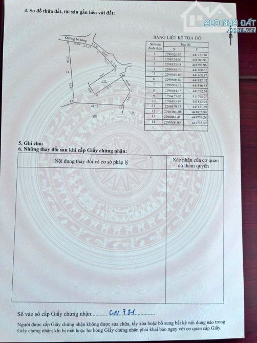7507m Có 300m Đất Ở, Bám Toàn Bộ Hồ Nước Đẹp Nhất  Kim Bôi , Bám 2 Mặt Đường Bê Tông - 6