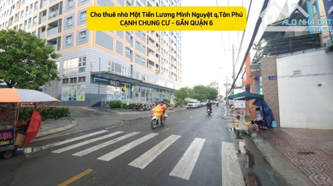 Cho thuê nhà  mặt tiền Lương Minh Nguyệt 100m², 1Lầu -CẠNH CHUNG CƯ