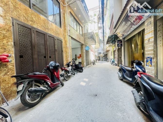 Bán chung cư MINI  Minh Khai, 65m, 7 tầng, 12 phòng full, ngõ thông kinh doanh, 2 thoáng
