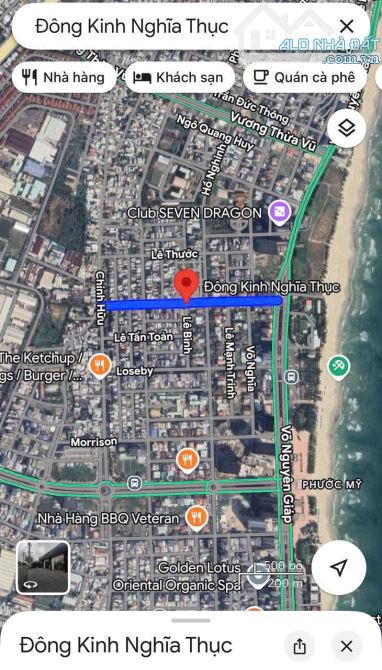 Bán cặp đất đường đông kinh nghĩa thục sát biển siêu đẹp giá đầu tư