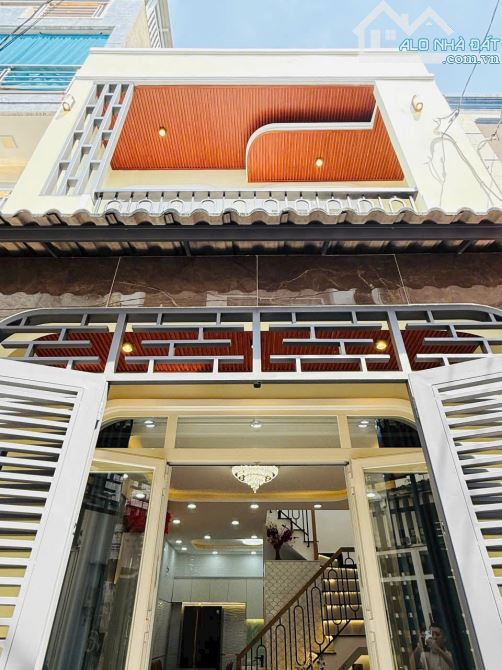 Bán nhà hẻm 3.5m Quang Trung, P10, GV, 4.1 x 11m, 2 tầng, giá: 4.65 tỷ TL