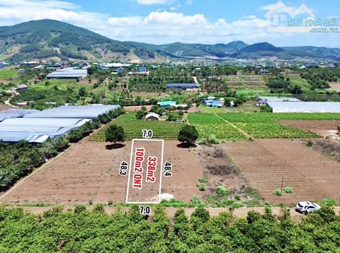✨ 7x48M (100M2 ONT) View đồi thông thoáng đãng. Ngay trung tâm gần Trường học & UB - 819TR