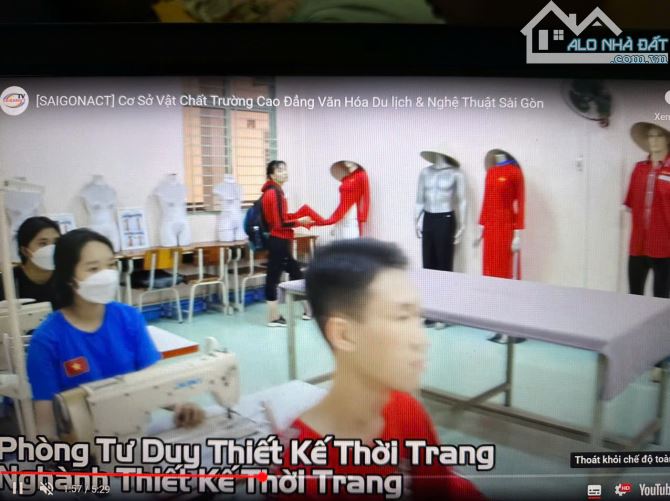 Bán trường Cao Đẳng ngang 56m gần Phan Văn Hớn Q12 6 tầng 4760m2 220 phòng học 270 tỷ. - 10
