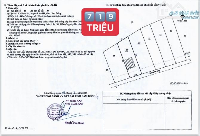 ✨ View Thị Trấn Săn Mây Cực Đỉnh, 449M2 (12x40M), có 86M2 THỔ CƯ, đường Bê Tông 6M - 719TR - 11