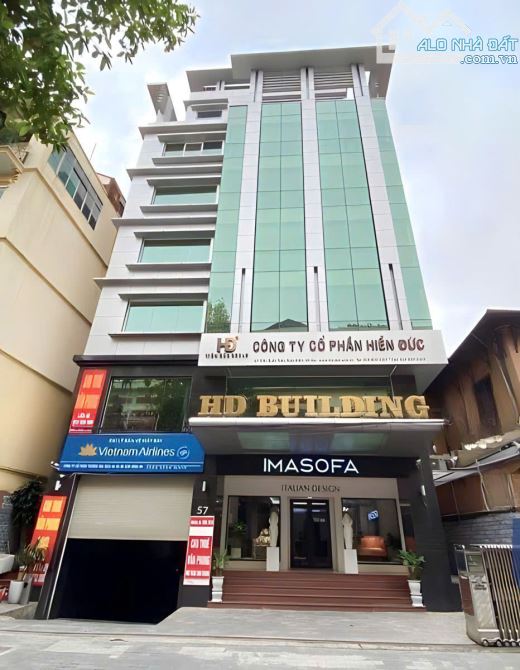 Cho thuê sàn Văn Phòng diện tích 38m2 - 183m2 tại 57 Trần Quốc Toản, Trần Hưng - 1