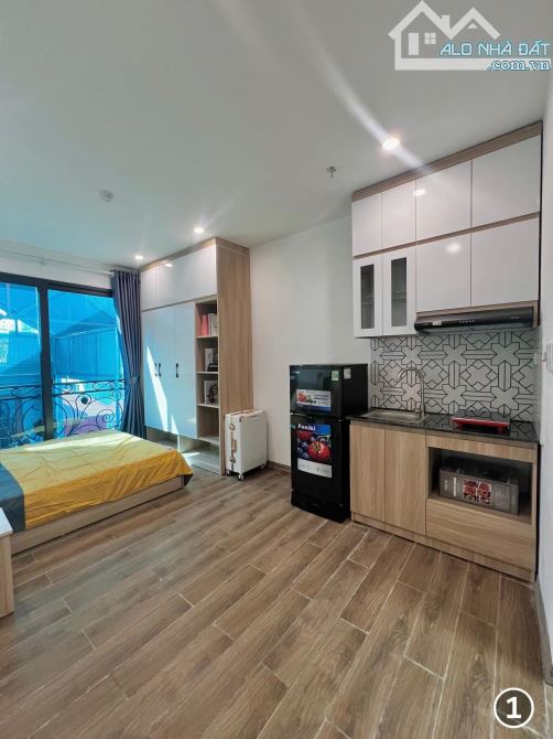 Bán tòa CHDV gần Vinhomes Smart city Đại Mỗ 86m2x7T thang máy, ô tô 7 chỗ, 21p, 100tr/th - 1