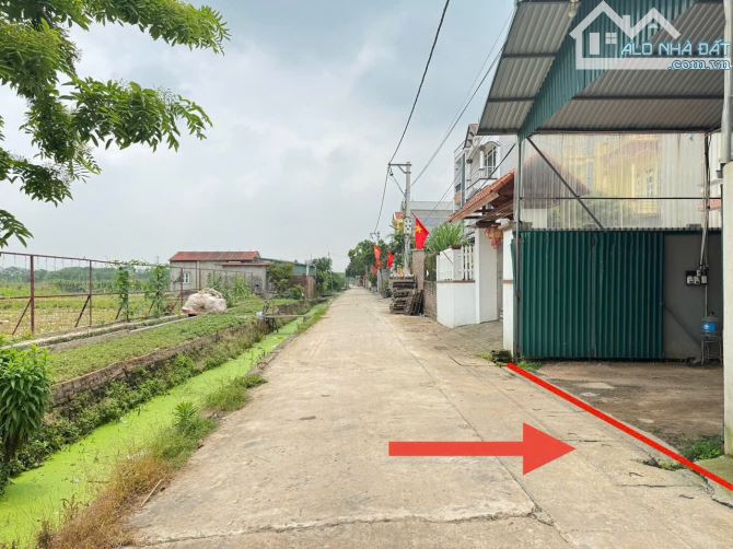 Bán đất Tiền Phong, Mê Linh, HN. Bìa làng, đường thông, oto tránh, view KDT - 1