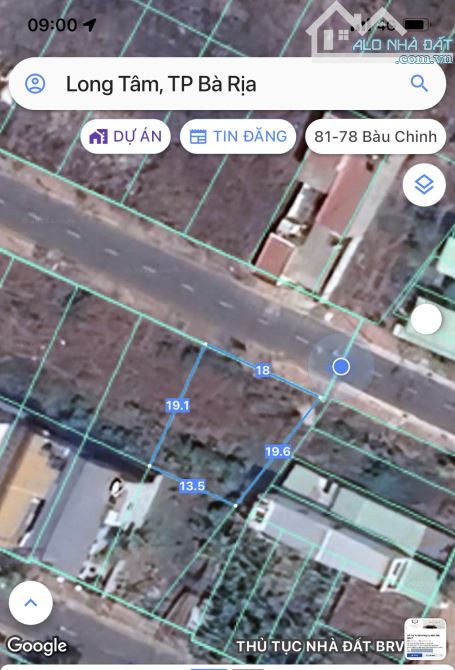 Bán đất đường Chu Văn An,phường Long Tâm, DT: 299m2, Giá bán: 5,5tỷ - Bà Rịa Vũng Tàu - 3