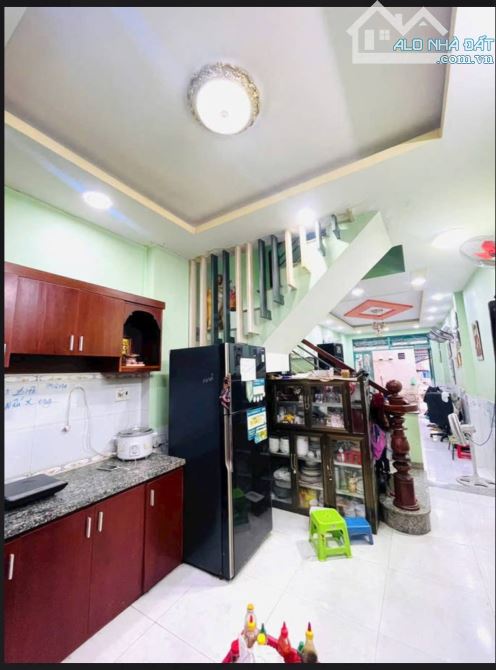 Bán Gấp Nhà Mặt Tiền Trung Mỹ Tây Q12 97M² Vuông Vức Ngan Rộng 6,5M Nhích 8 tỷ TL - 3