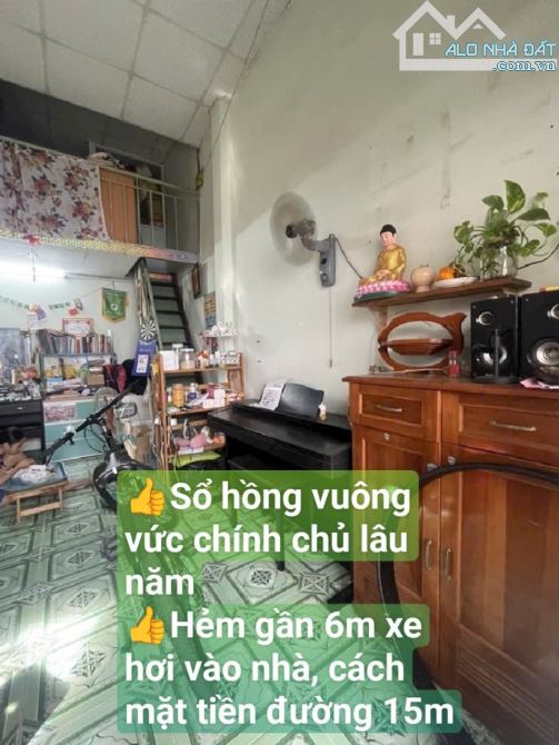 💥💥Bán nhà DT 32m2 Ngang 4m, hẻm 5m 🚗 tới nhà, cách MT 15m - Nhỉnh 3 tỷ xíu - 3