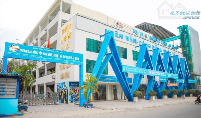 Bán trường Cao Đẳng ngang 56m gần Phan Văn Hớn Q12 6 tầng 4760m2 220 phòng học 270 tỷ. - 4
