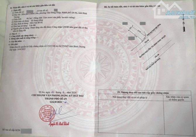 Nhà mặt tiền đường Nguyễn Thị Minh Khai, gần ngã tư Chiêu Liêu, 2373 Dĩ An - 5