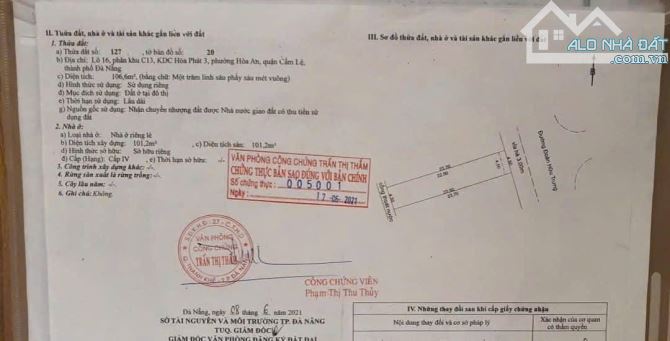 Bán Nhà Cấp 4 Đường 7m5 Đoàn Hữu Trưng, đang cho thuê 9 Triệu/Tháng. - 5