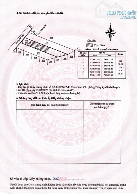 ❌ NGỢPPP NÈÈÈ ANH CHỊ ❌ Ngang 5M x Dài 30M (73M2 THỔ CƯ) View Săn Mây Cực Đỉnh - chỉ 579TR - 7