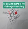 Lô Góc 3 mặt đường chỉ 64m2 có 102 tại Liên Nghĩa - Văn Giang kết nối đường 379 HN-HY, VĐ4