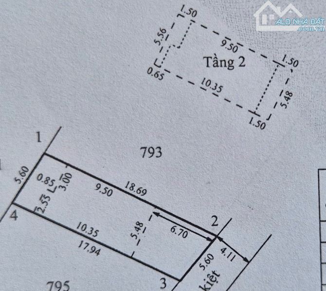 Nhà 2 tầng thiết kế đẹp kiệt 69 Lê Ngô Cát - 6
