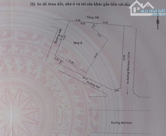 BÁN ĐẤT 1 MẶT TIỀN 2 MẶT KIỆT ĐƯỜNG MORRISON, AN HẢI BẮC, SƠN TRÀ, ĐÀ NẴNG