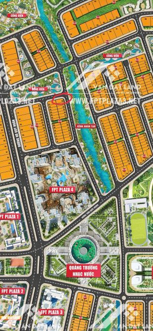 💥 BÁN CĂN GÓC KHU T2 KĐT FPT Đà Nẵng - VIEW KÊNH VÀ CÔNG VIÊN, CẠNH FPT PLAZA 4 💥