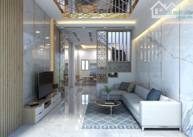 Nhà 4 tầng Bùi Văn Ngữ,HIỆP THÀNH,dt 50m2 (4x13) Hẻm Ôtô 8m. 5.19Tỷ