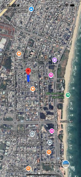 Bán lô đất MT đường An Cư 7, Phước Mỹ, Sơn Trà (Gần c.viên Hồ Nghinh) biển Mỹ Khê