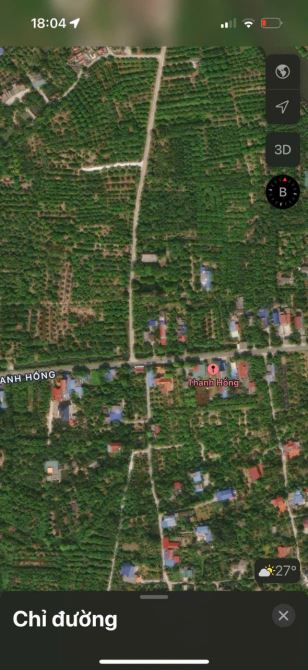 bán lô đất mặt đường trục chính xã Thanh Hồng, giao thông thuận lợi.