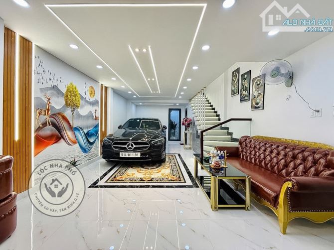 203m2s, BÁN GẤP NHÀ 5 TẦNG, XE HƠI 7 CHỖ, LÊ ĐỨC THỌ, F16 GV, NHỈNH 5 TỶ - 1