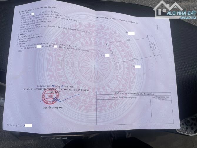 Lô đất siêu to mặt tiền rộng, ô tô ra vào ngay Tràng Duệ cách chợ vài bước chân - 1