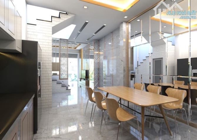 Nhà 4 tầng Bùi Văn Ngữ,HIỆP THÀNH,dt 50m2 (4x13) Hẻm Ôtô 8m. 5.19Tỷ - 1