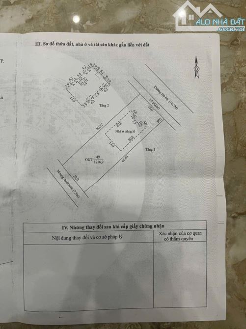 bán biệt thự đường nguyễn hữu cầu,khu dân cư vạn phát cồn khương, dtsd 1217m2, 55 Tỷ 1 lầu - 2