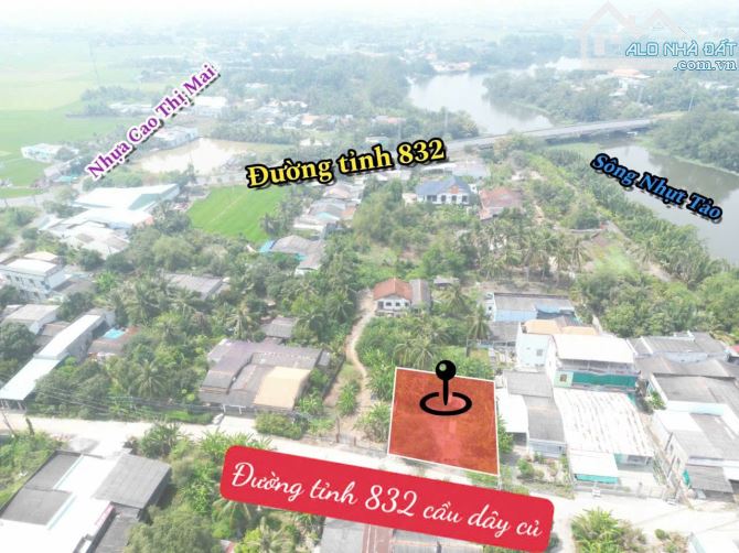 171m2 thổ + 138m2 vườn 1,1 tỷ mặt tiền 832 củ bình trinh đông tân trụ giá rẻ - 2