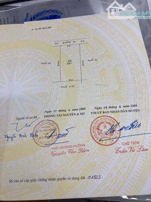 BÁN ĐẤT TÁI ĐỊNH CƯ VĂN MỸ 180m. CHƯƠNG MỸ, HÀ NỘI - 3